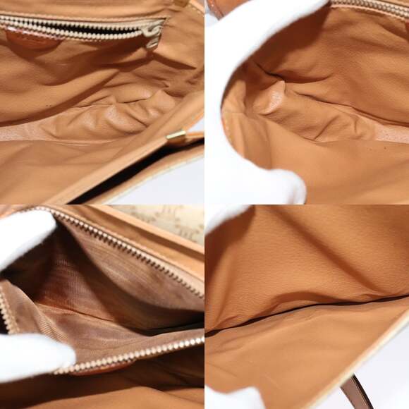 CELINE Shoulder Bag Pvc Beige Gold - Picture 12 of 13